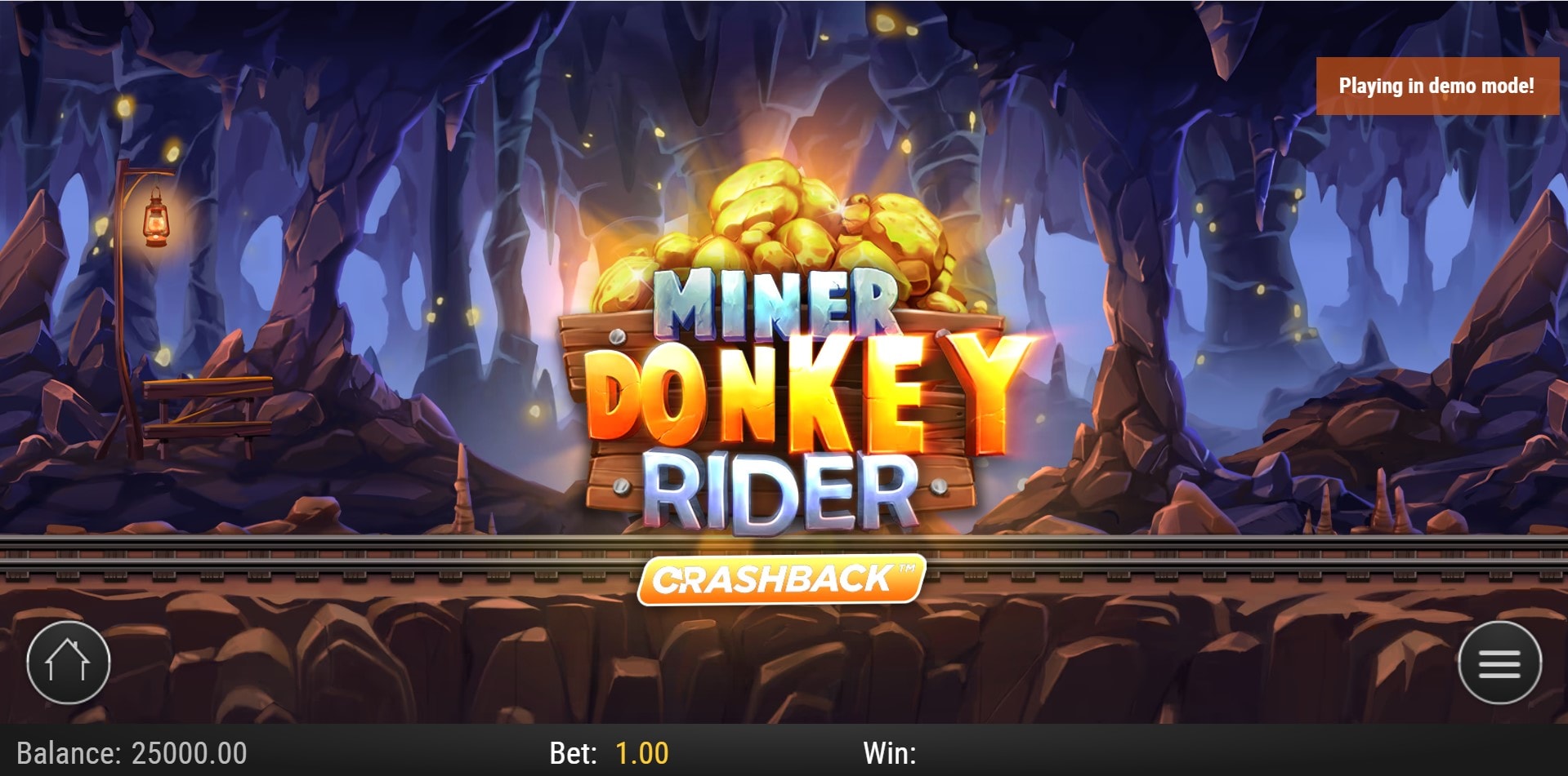 Miner Donkey Rider slot game artwork
