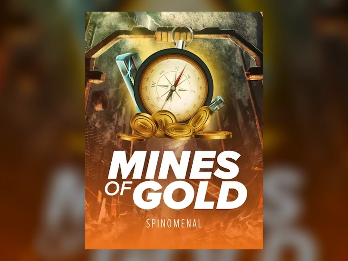Mines of Gold slot game artwork
