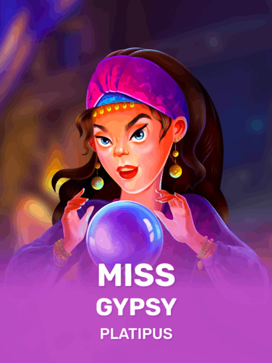 Miss Gypsy slot game artwork