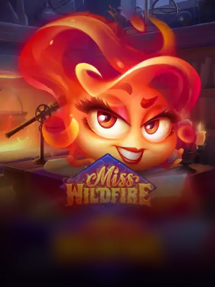 Miss Wildfire slot game artwork