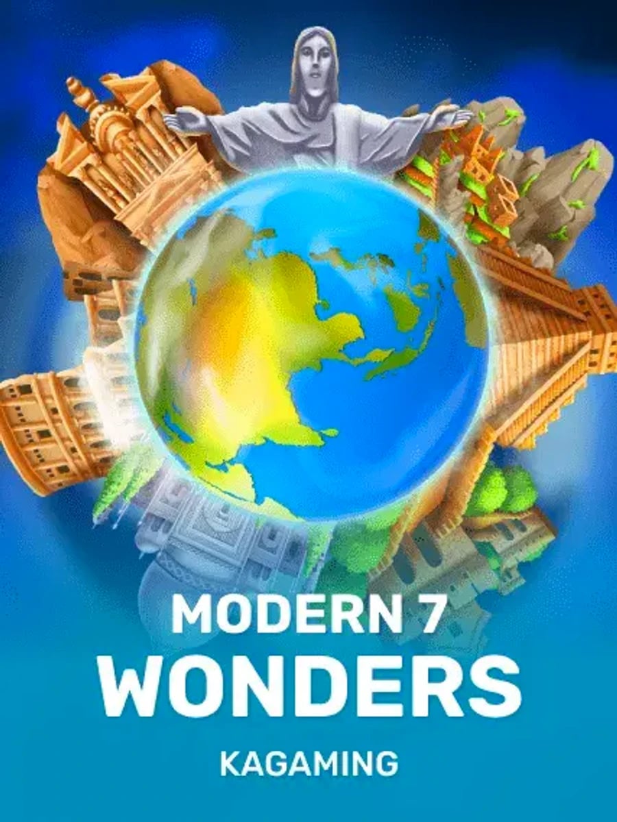 Modern 7 Wonders slot game artwork