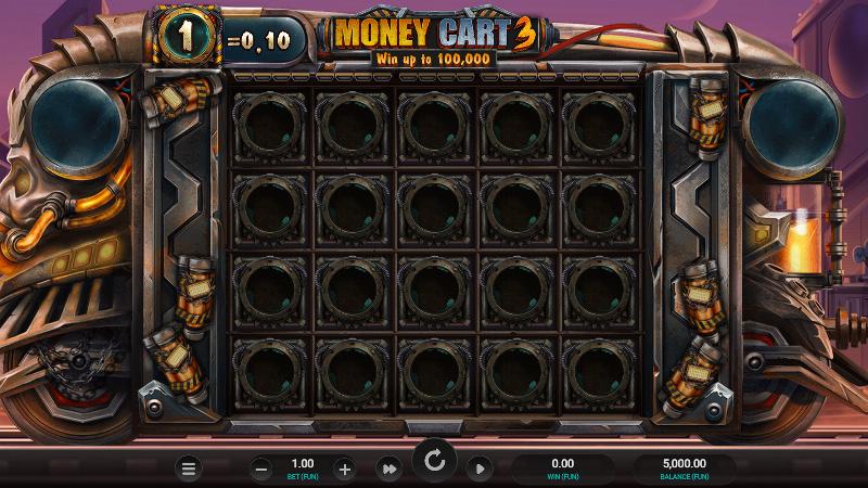 Money Cart 3 slot game artwork