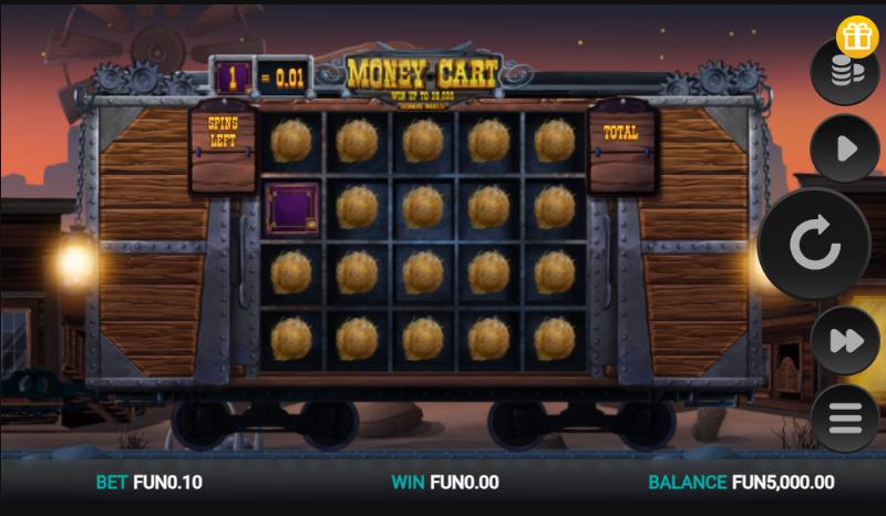 Money Cart Bonus Reels slot game artwork