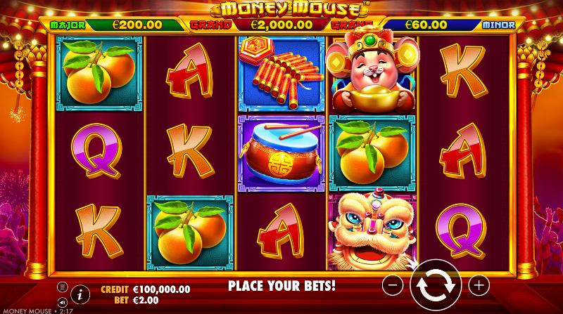 Money Mouse slot game artwork