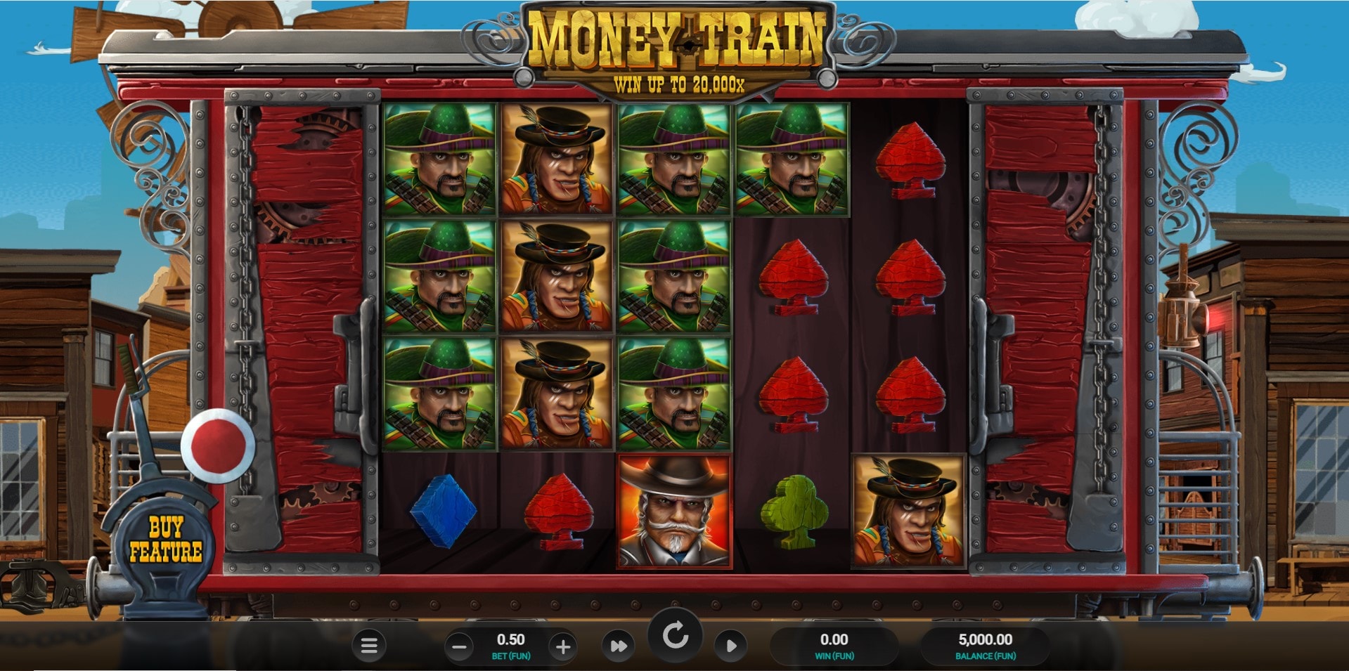 Money Train 1 slot game artwork