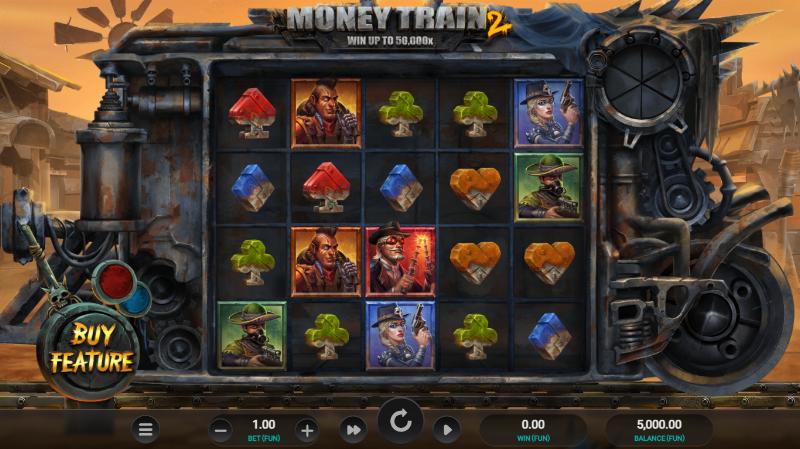Money Train 2 slot game artwork