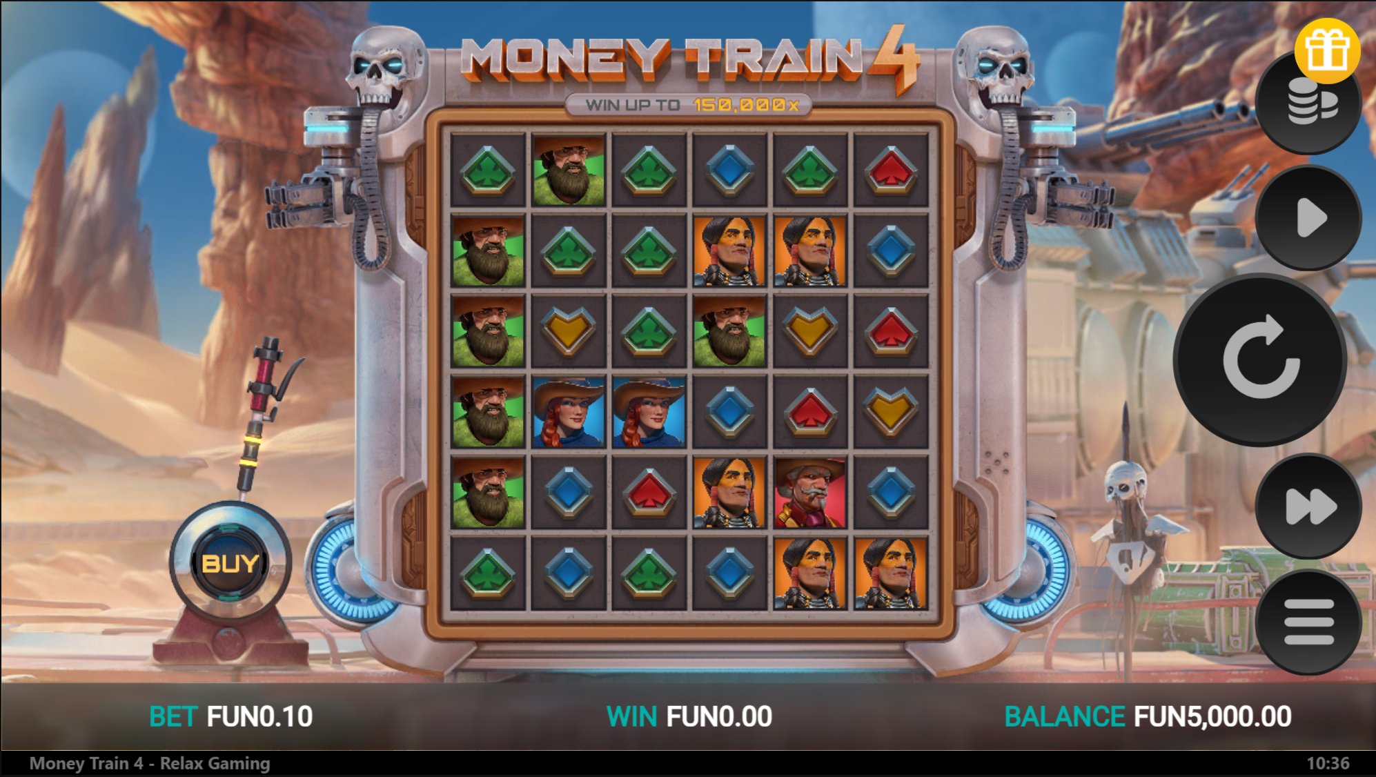 Money Train 4 slot game artwork