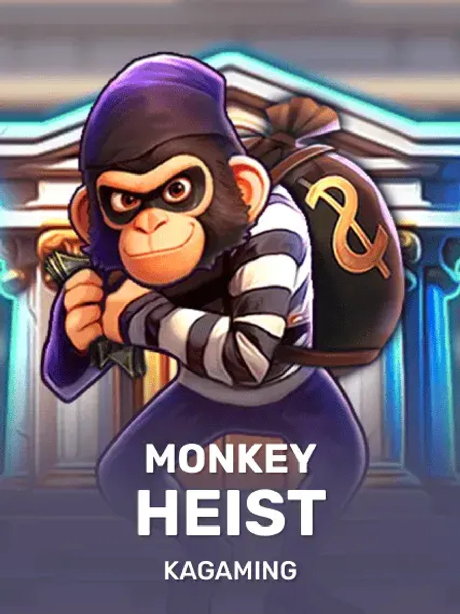 Monkey Heist slot game artwork