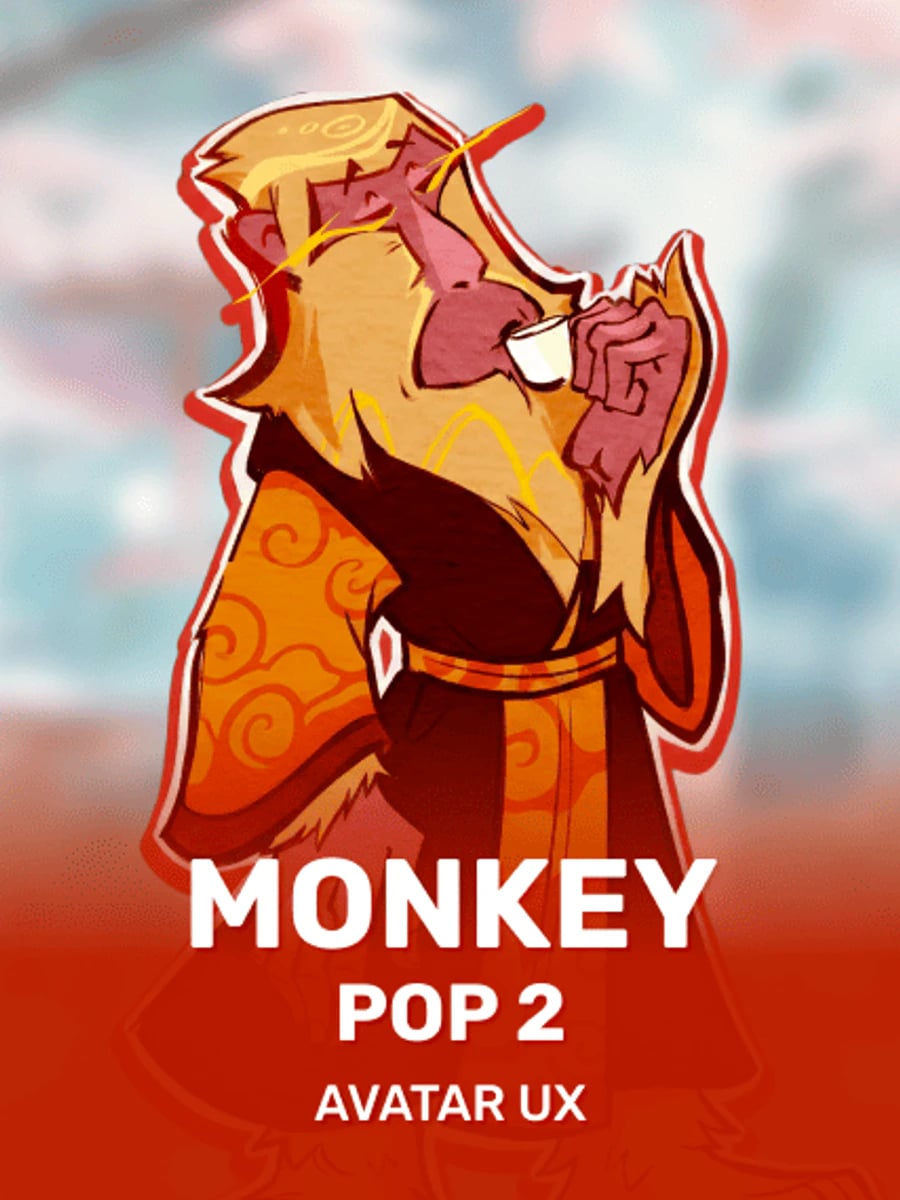 Monkeypop 2 slot game artwork