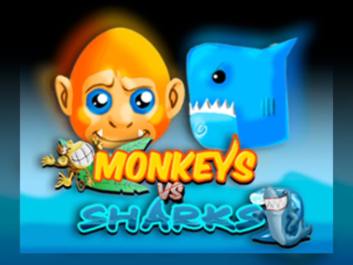 Monkeys VS Sharks slot game artwork
