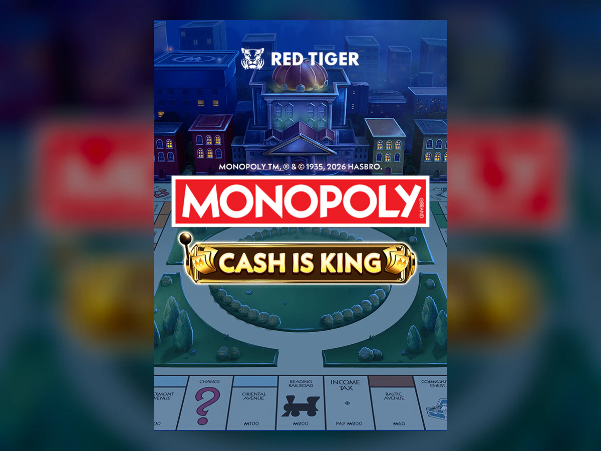 MONOPOLY Cash Is King slot game artwork