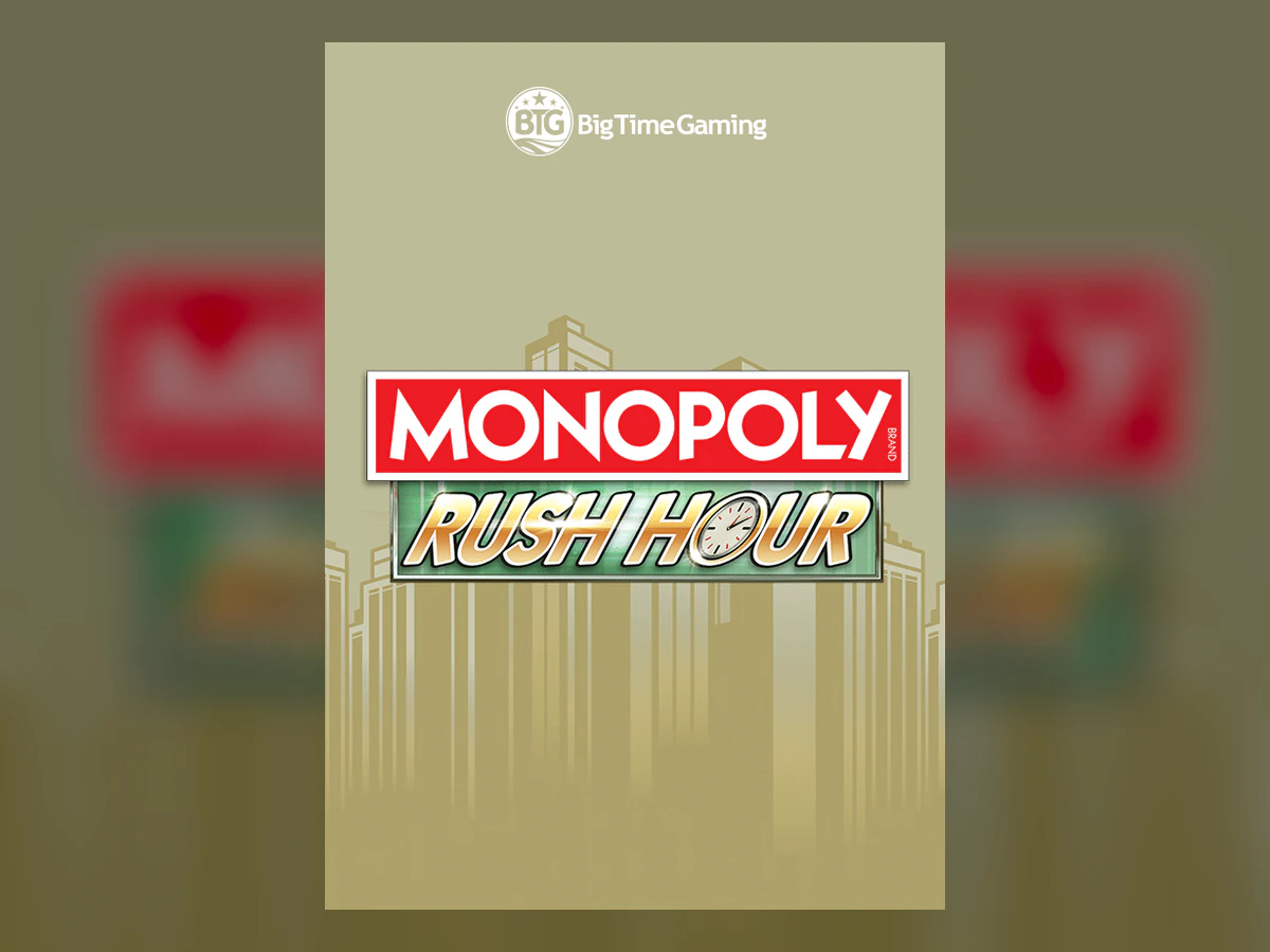 MONOPOLY Rush Hour slot game artwork