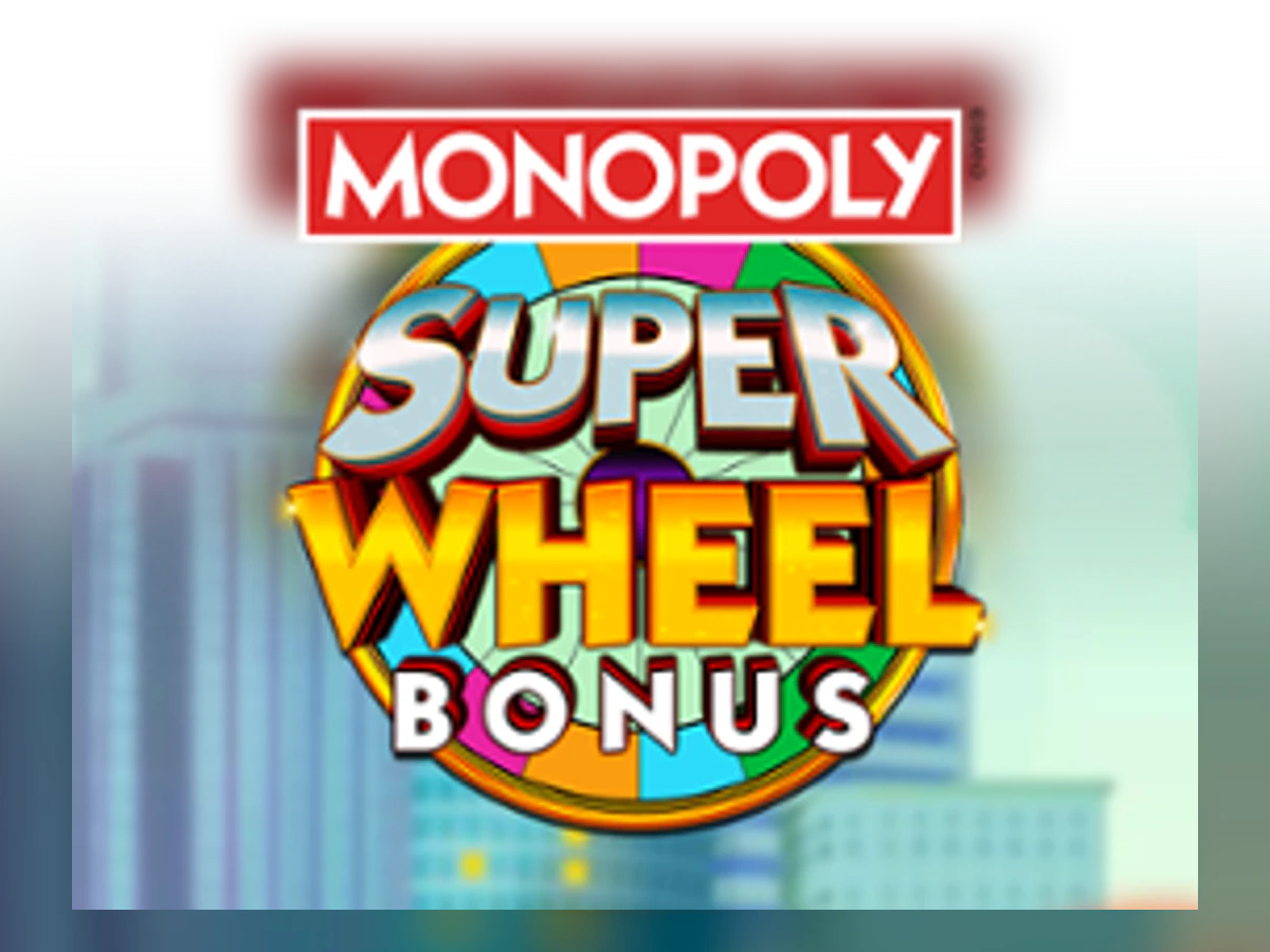 Monopoly Super Wheel Bonus slot game artwork