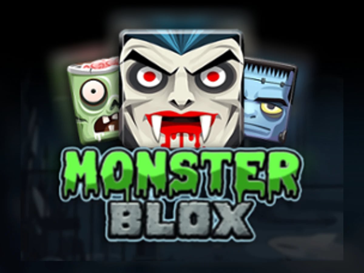 Monster Blox slot game artwork