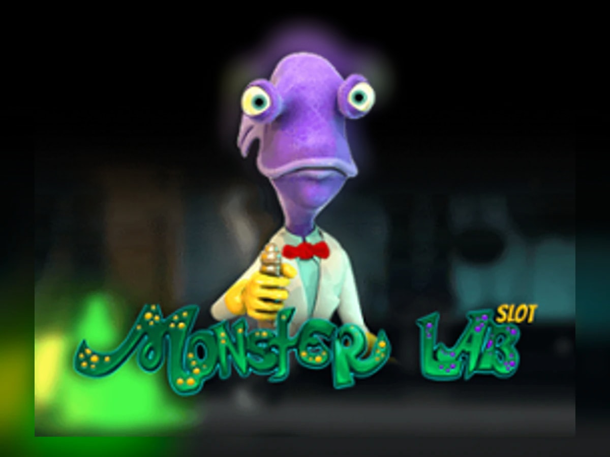Monster Lab slot game artwork