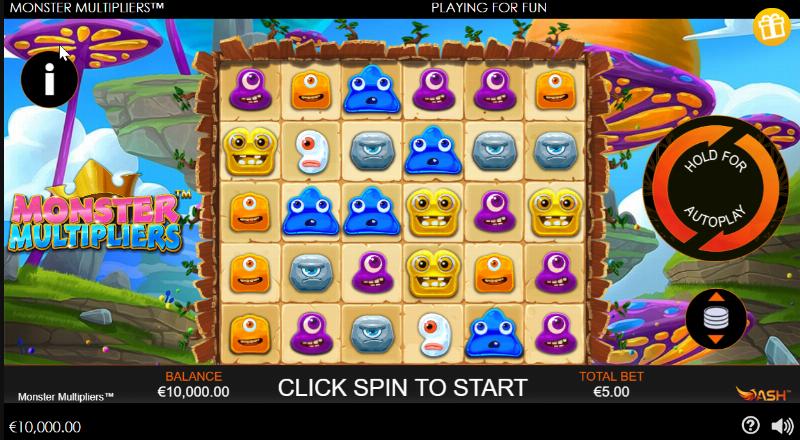 Monster Multipliers slot game artwork