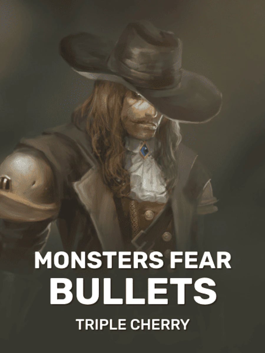 Monsters Fear Bullets slot game artwork