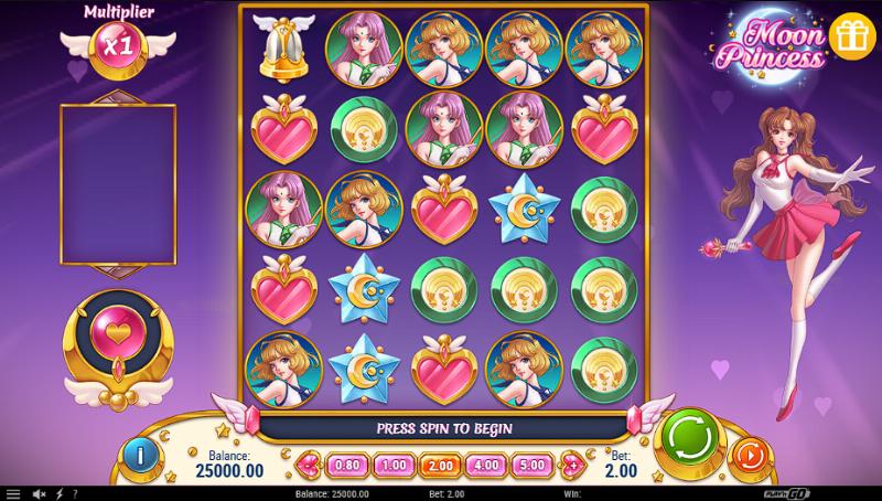 Moon Princess slot game artwork