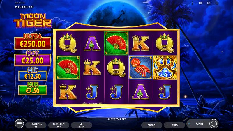 Moon Tiger slot game artwork