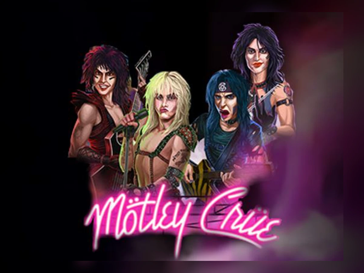 Motley Crue slot game artwork