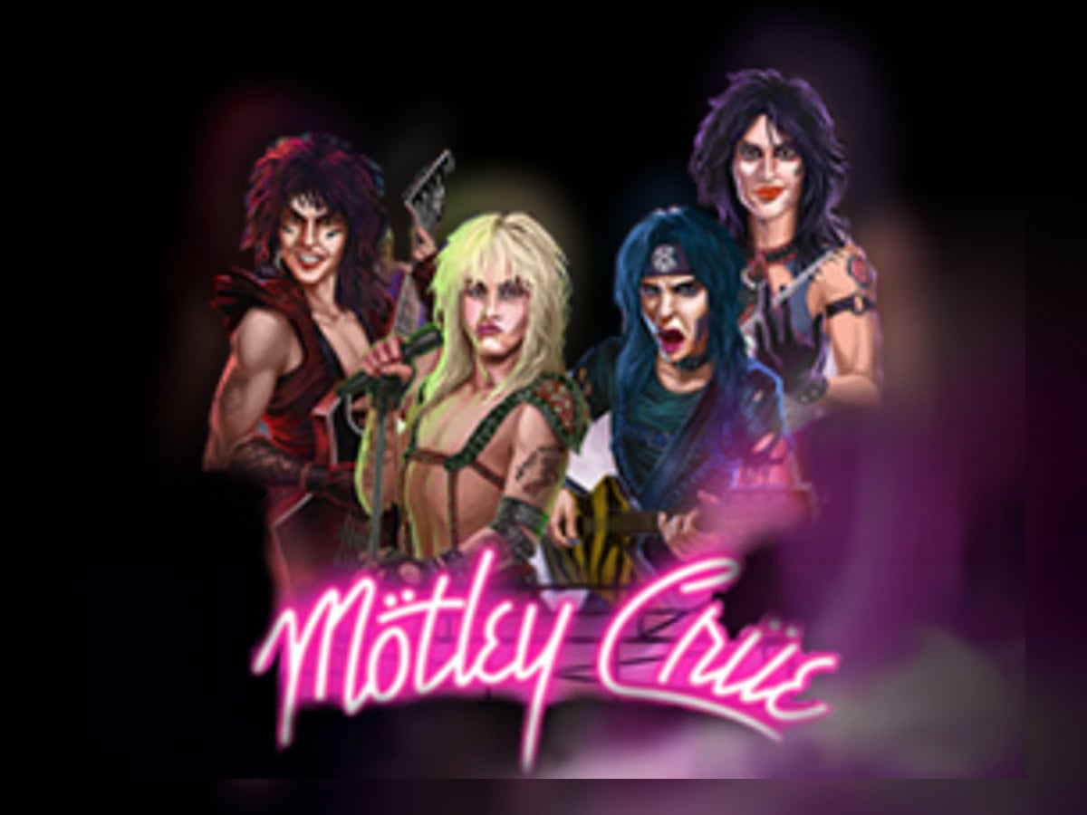 Motley Crue slot game artwork