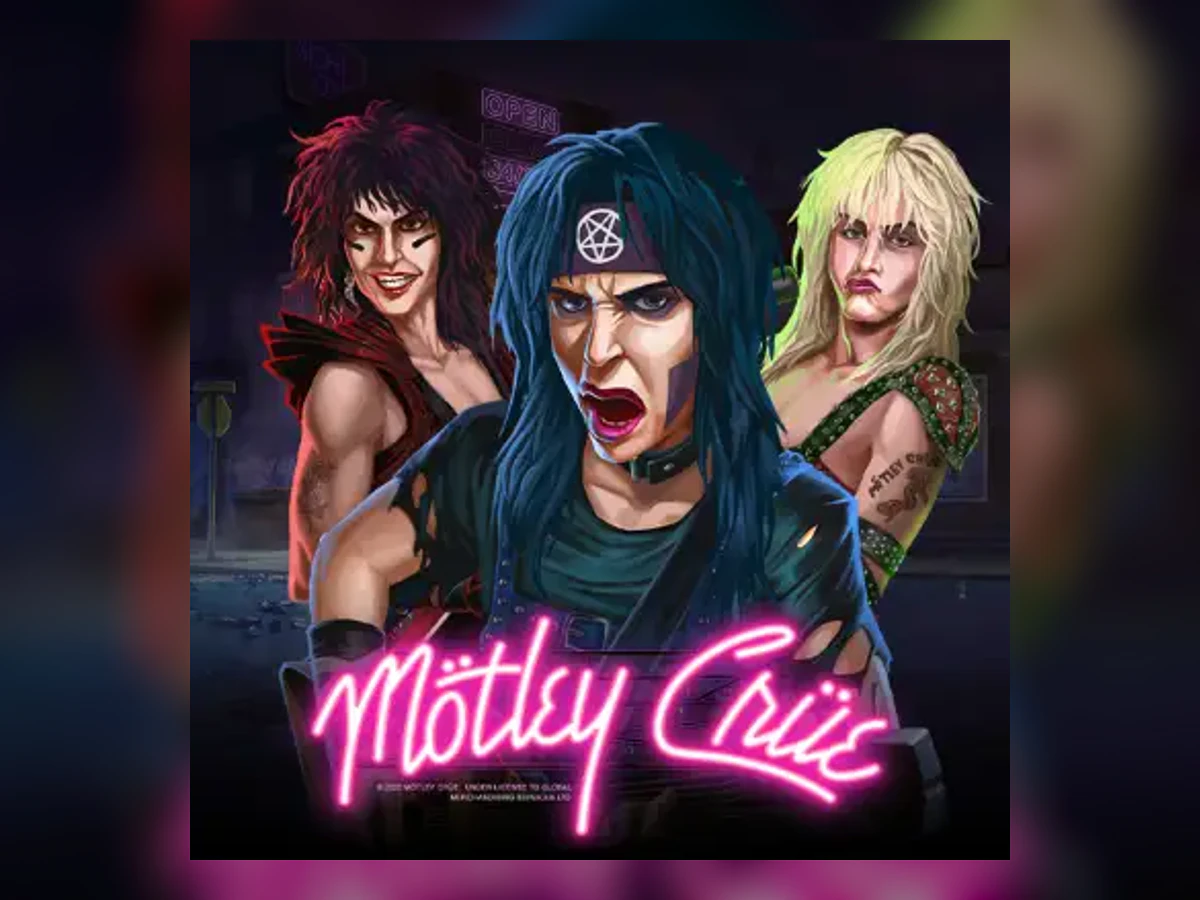 Mötley Crüe slot game artwork