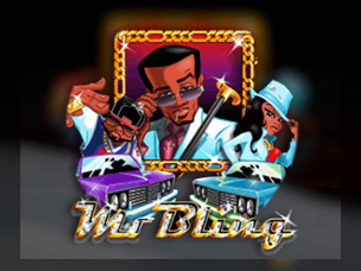 Mr Bling slot game artwork