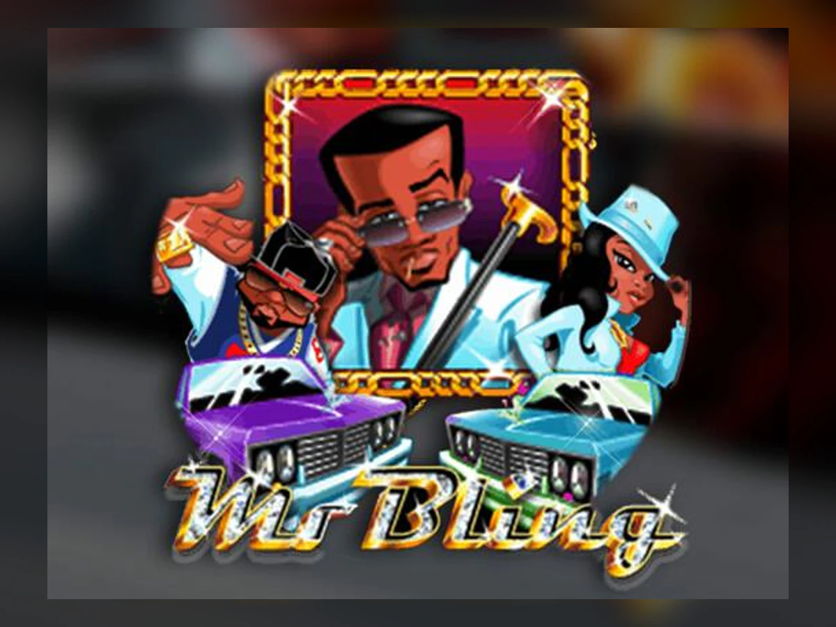 Mr Bling slot game artwork