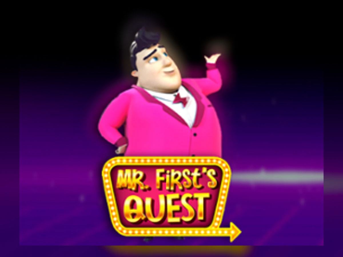 Mr. First's Quest slot game artwork