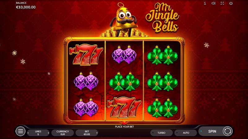 Mr. Jingle Bells slot game artwork
