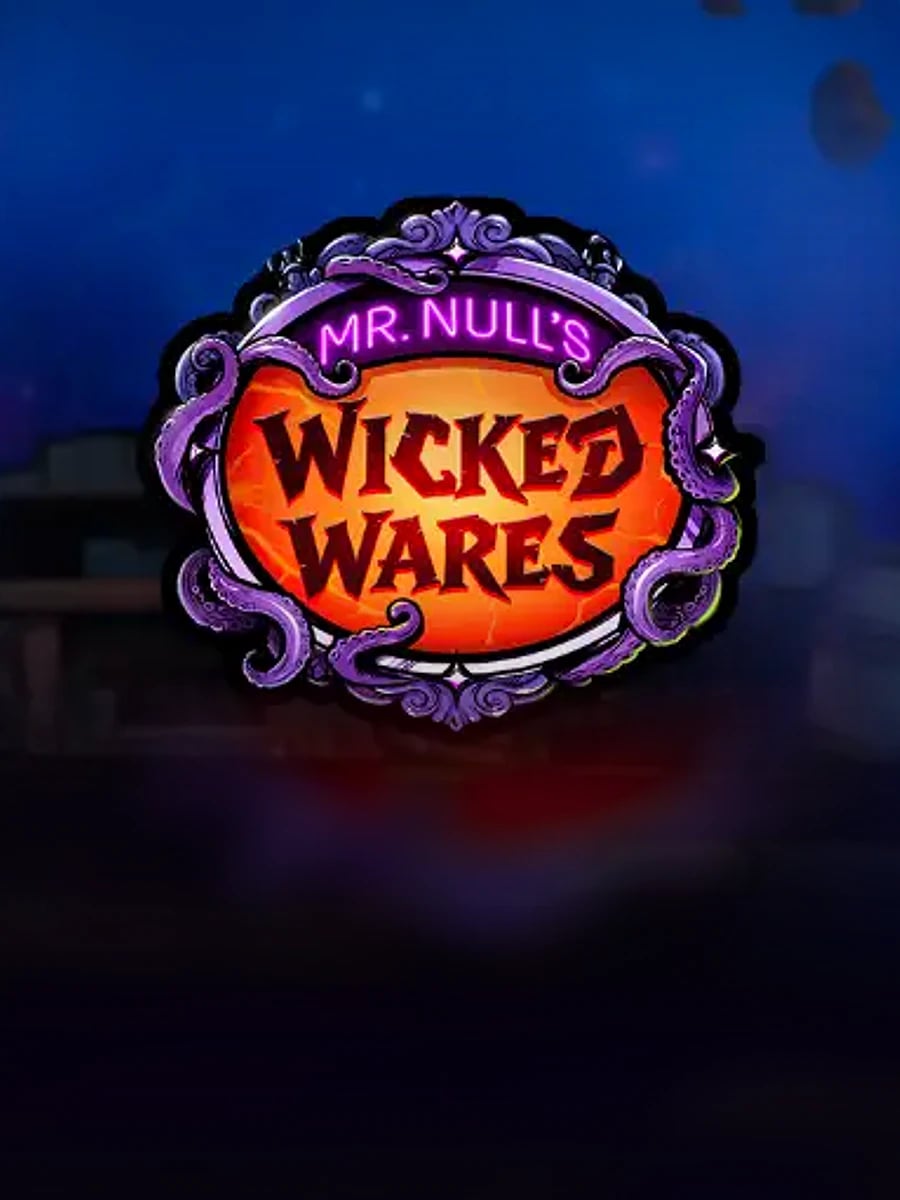 Mr Null's Wicked Wares slot game artwork