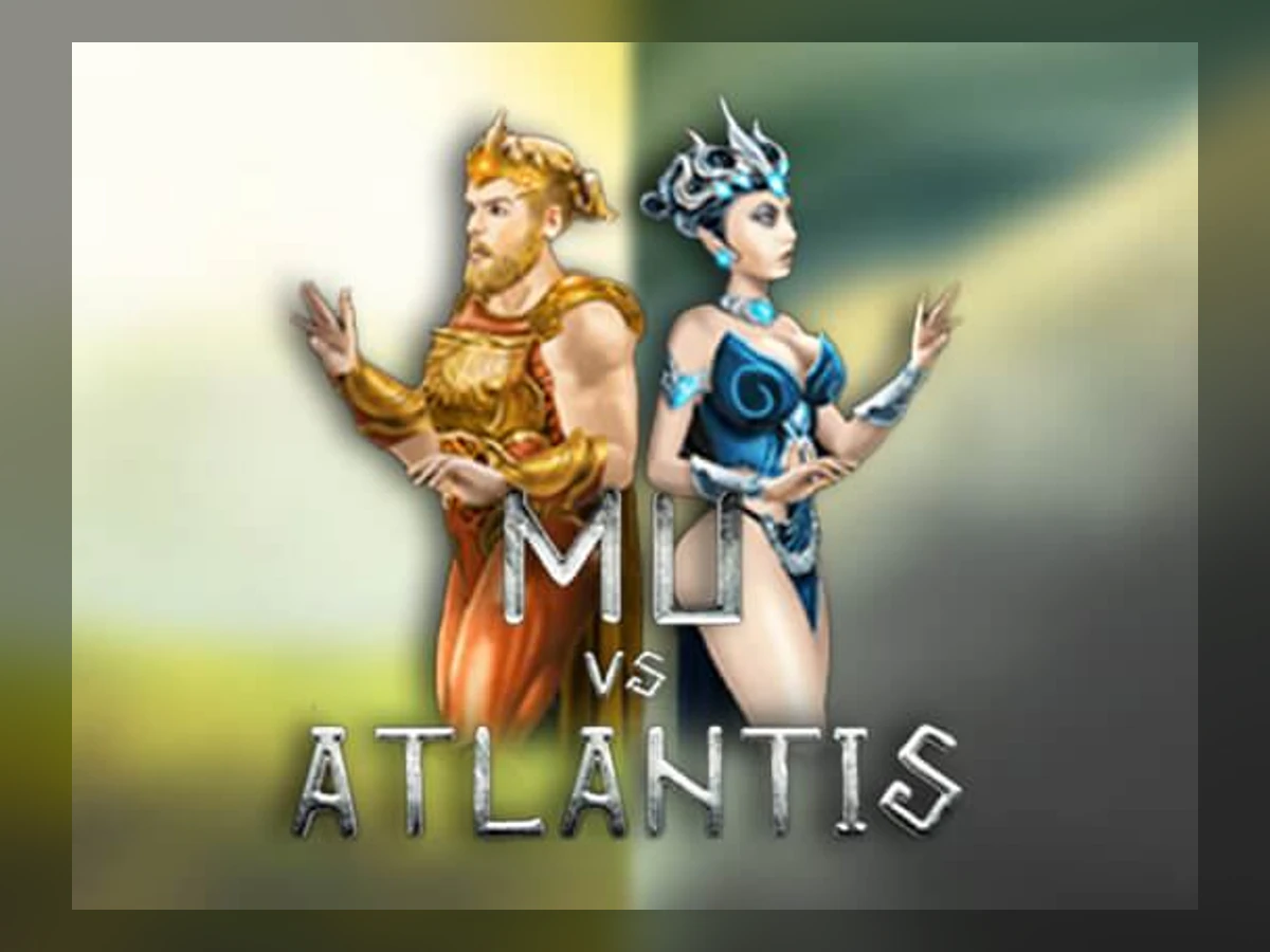 Mu vs. Atlantis slot game artwork