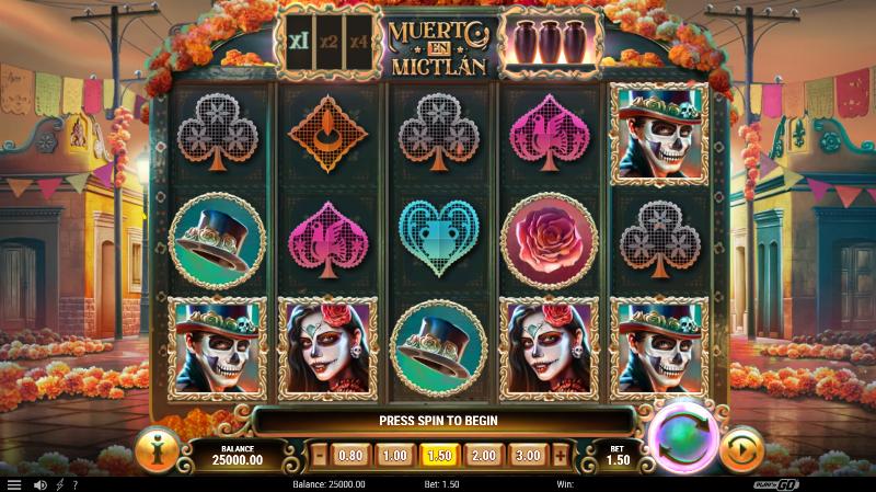 Muerto En Mictlan slot game artwork