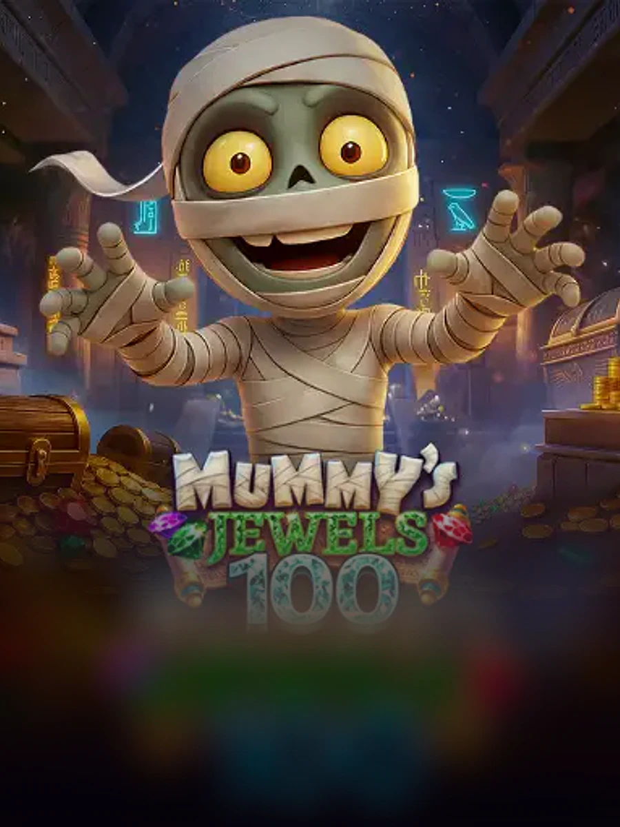 Mummy’s Jewels 100 slot game artwork