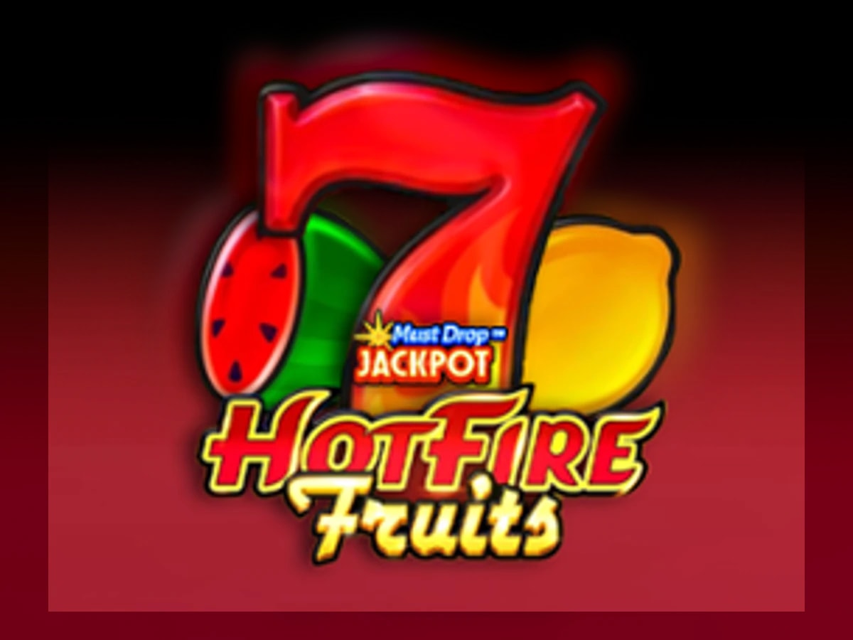 Must Drop Jackpot Hot Fire Fruits slot game artwork