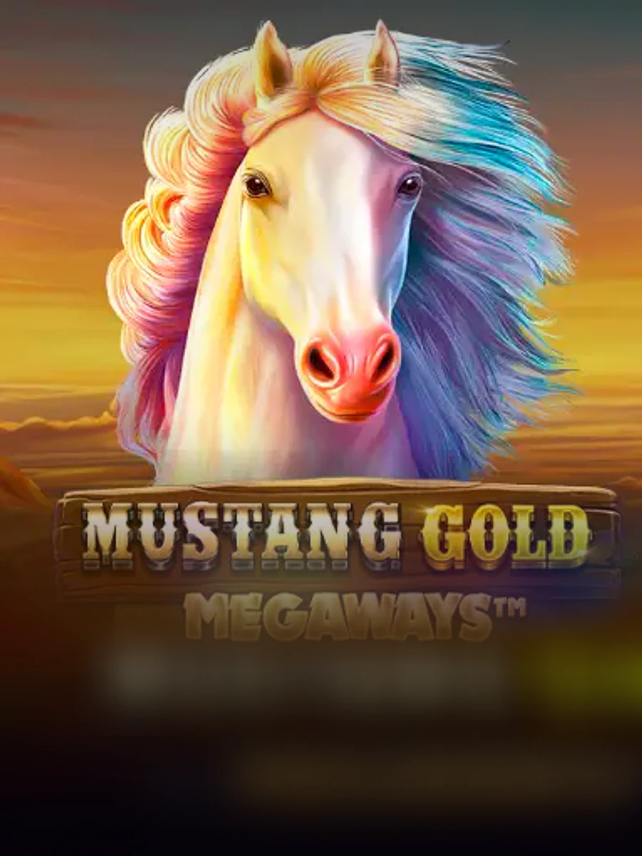 Mustang Gold Megaways slot game artwork