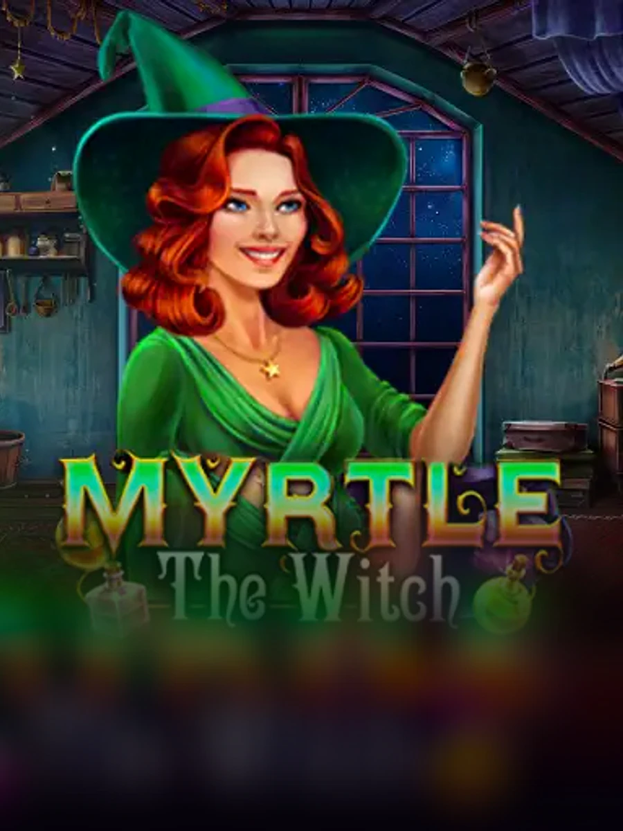 Myrtle the Witch slot game artwork