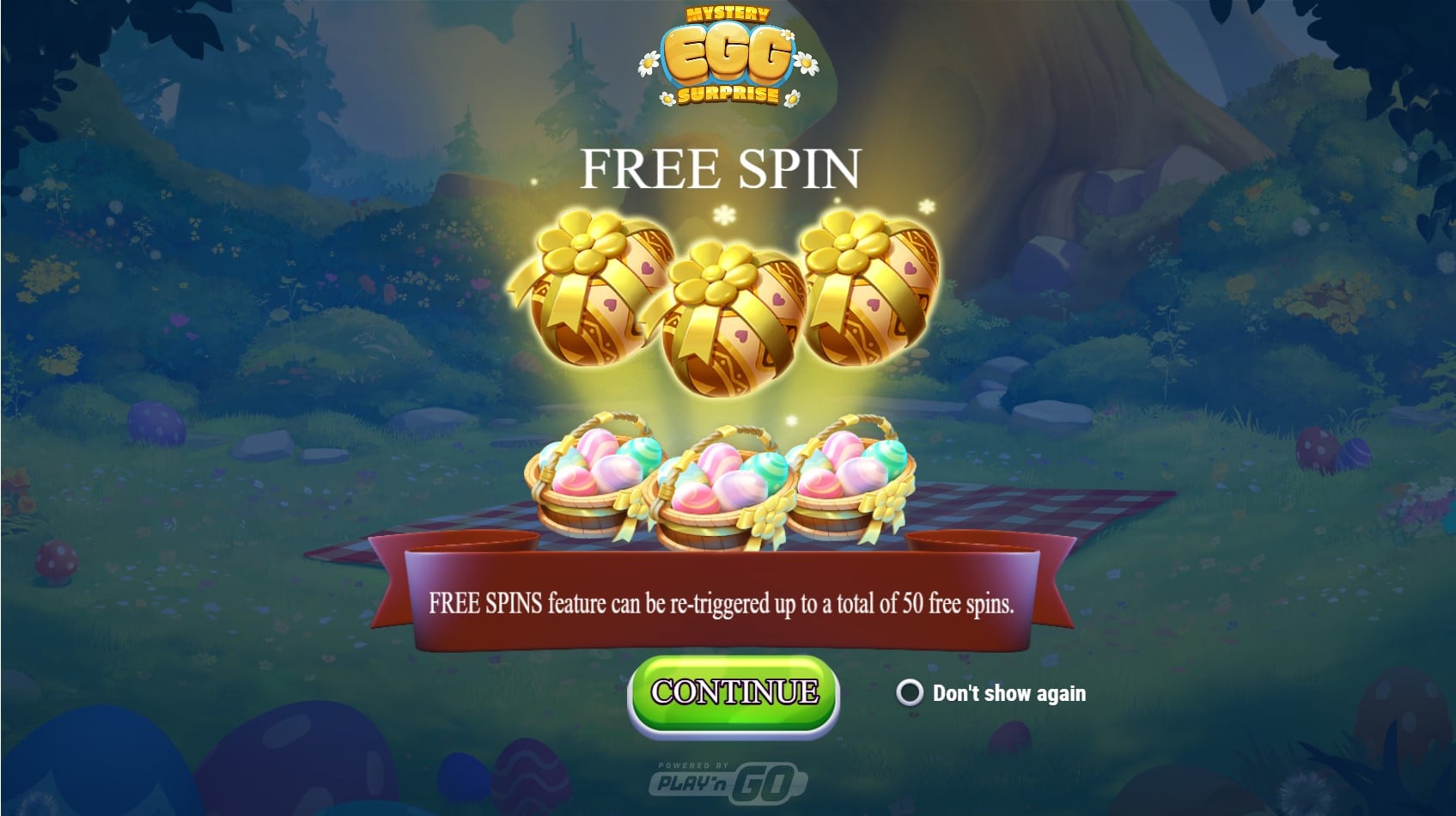 Mystery Egg Surprise slot game artwork