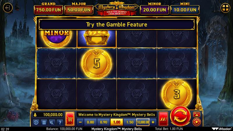 Mystery Kingdom: Mystery Bells slot game artwork