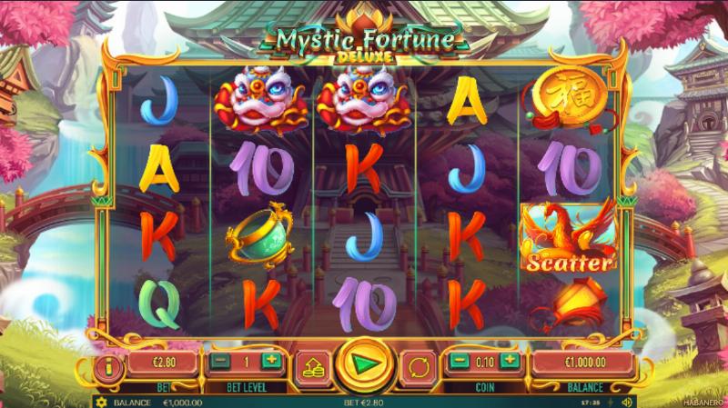 Mystic Fortune Deluxe slot game artwork