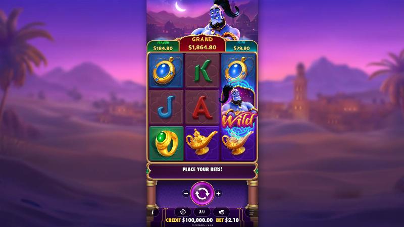 Mystic Wishes slot game artwork