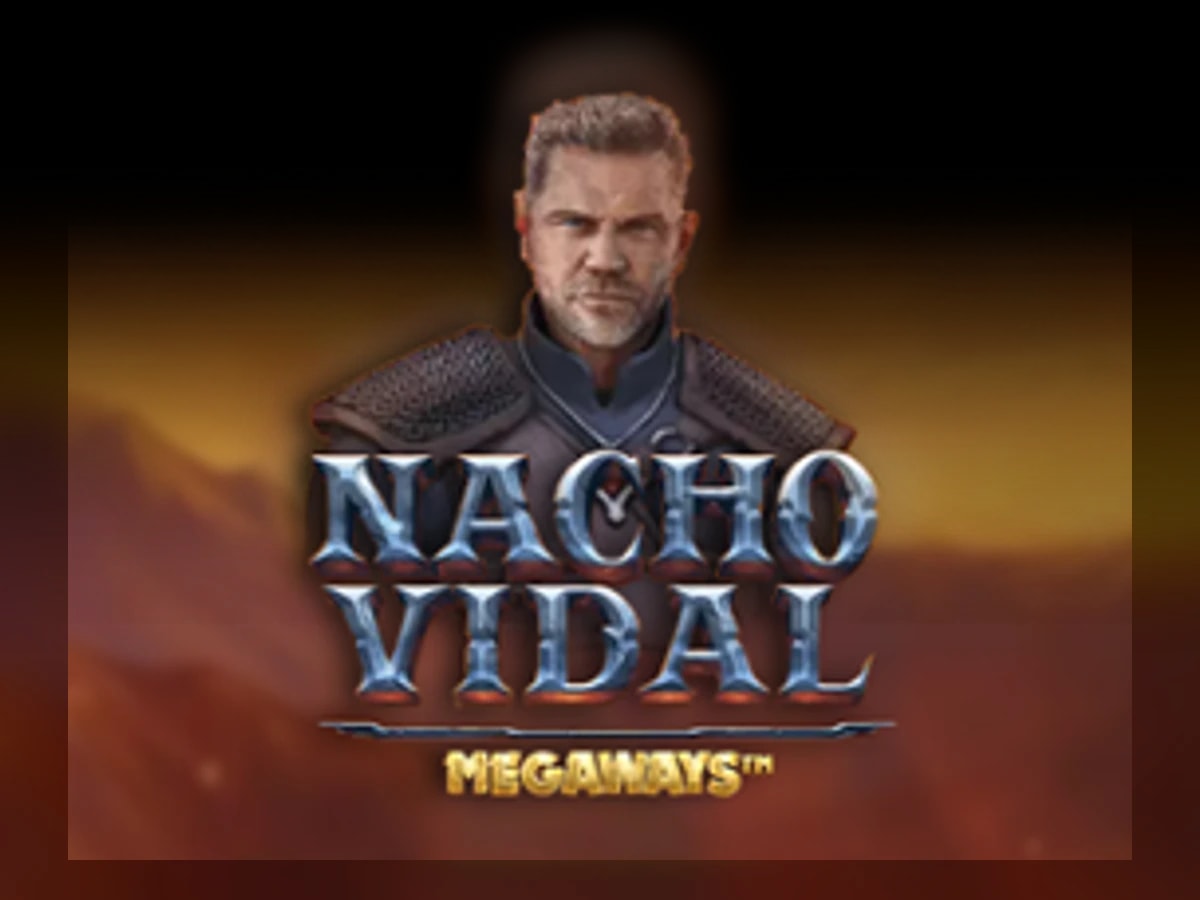 Nacho Vidal Megaways slot game artwork