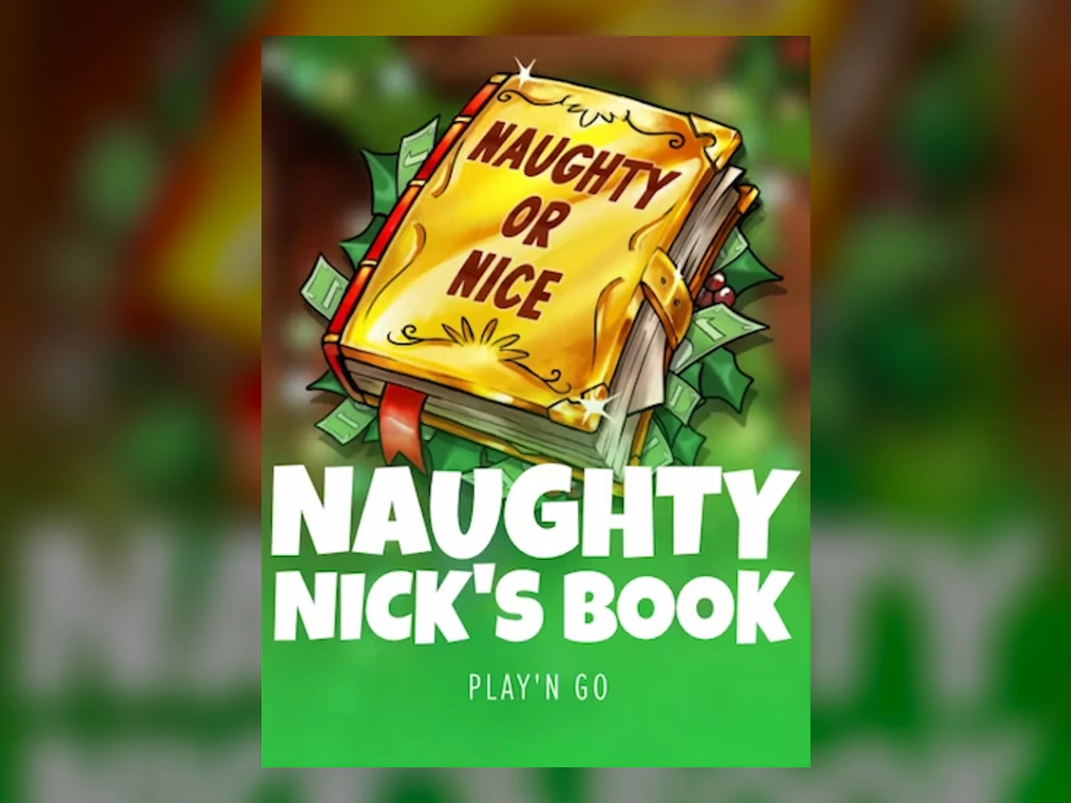 Naughty Nick’s Book slot game artwork