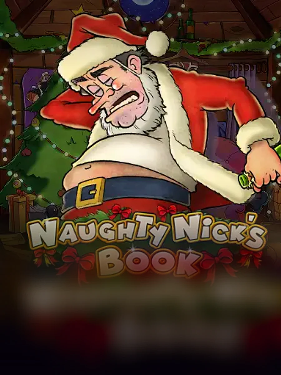 Naughty Nick’s Book slot game artwork