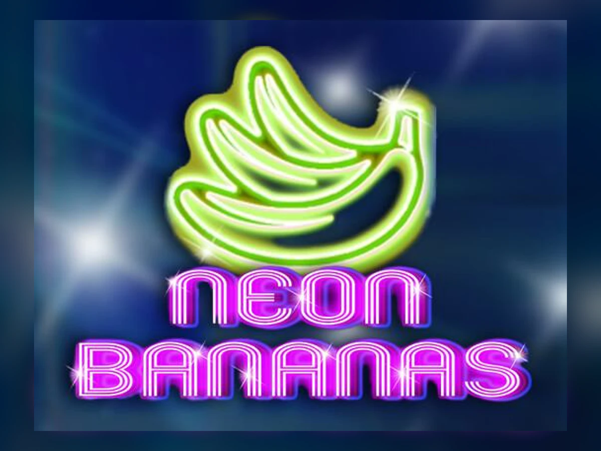 Neon Bananas slot game artwork