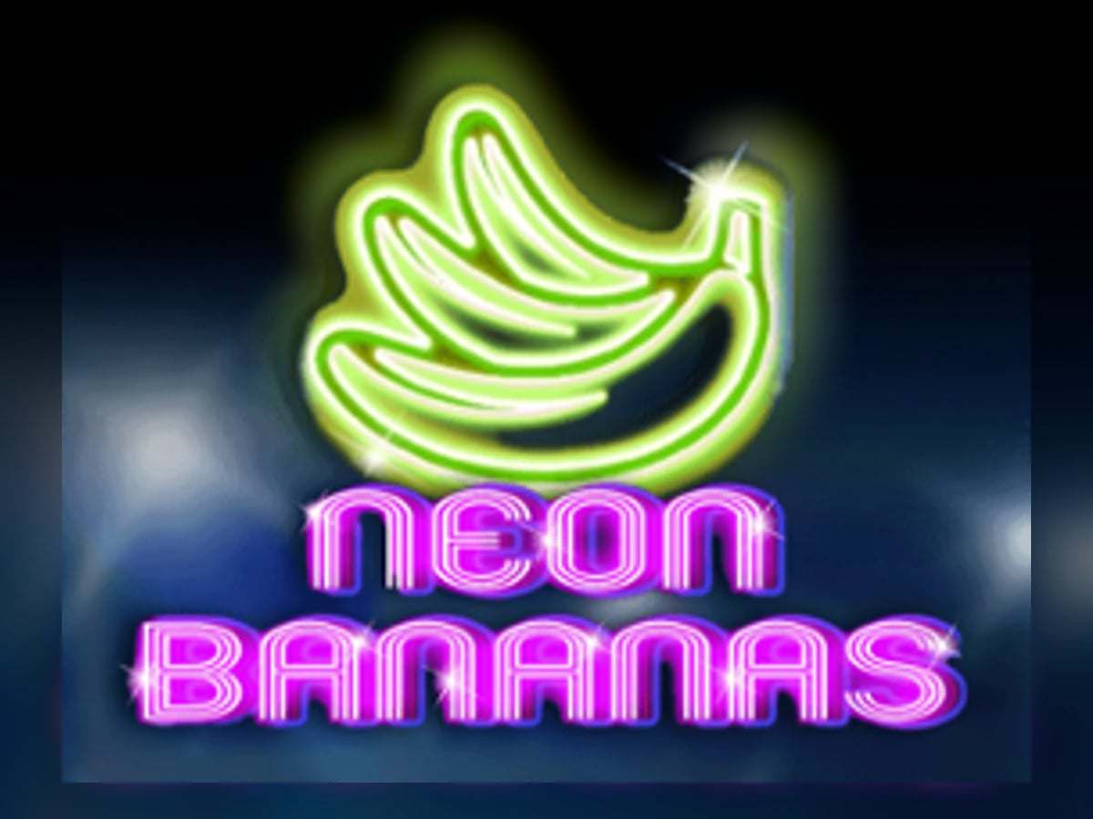 Neon Bananas slot game artwork