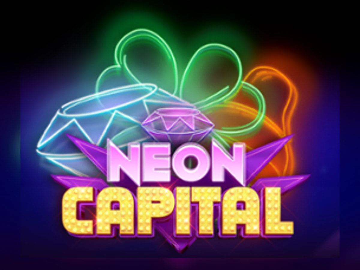 Neon Capital slot game artwork