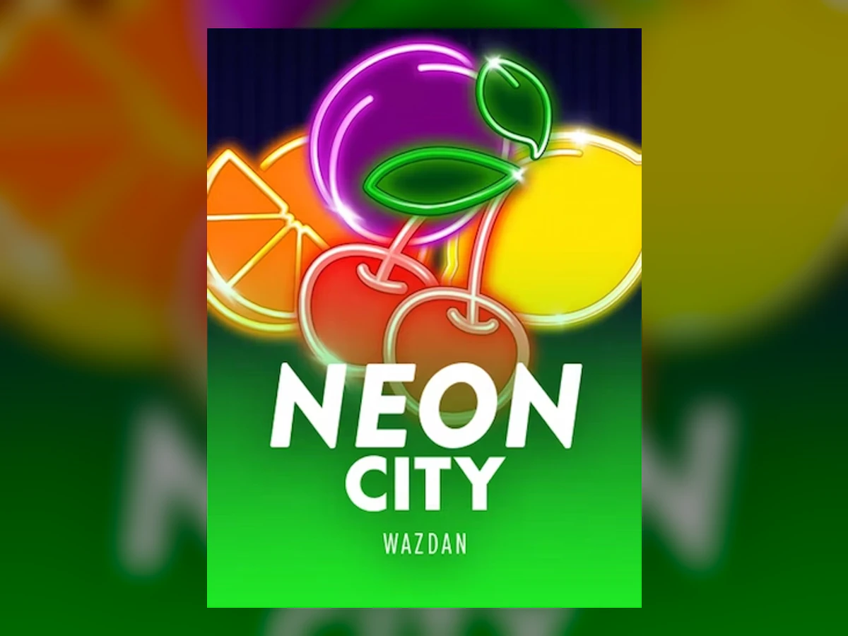 Neon City slot game artwork