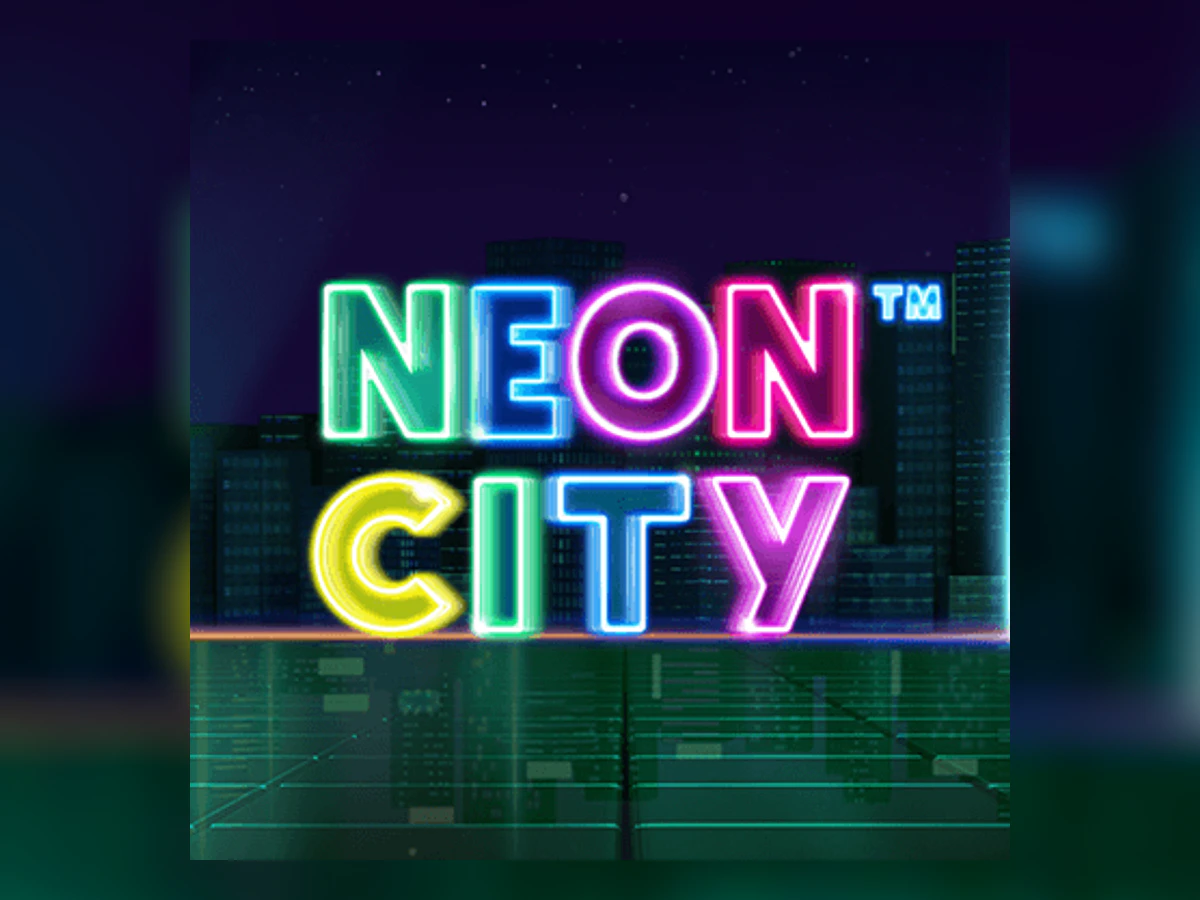 Neon City slot game artwork