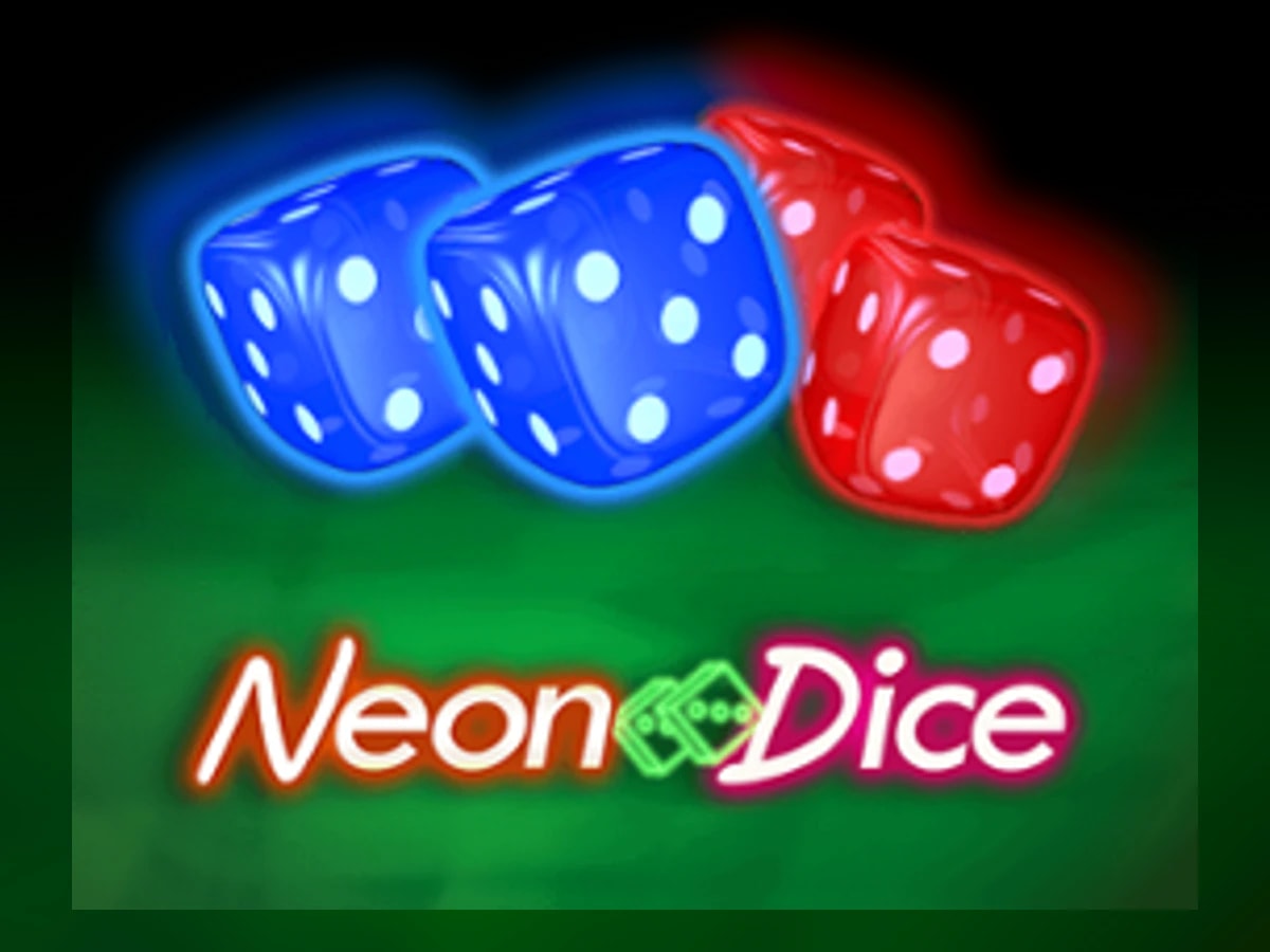 Neon Dice slot game artwork
